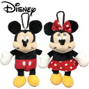 リンクス ディズニー ミッキー&ミニー ぬいぐるみポーチ Disney キャラクターグッズ 2023モデル