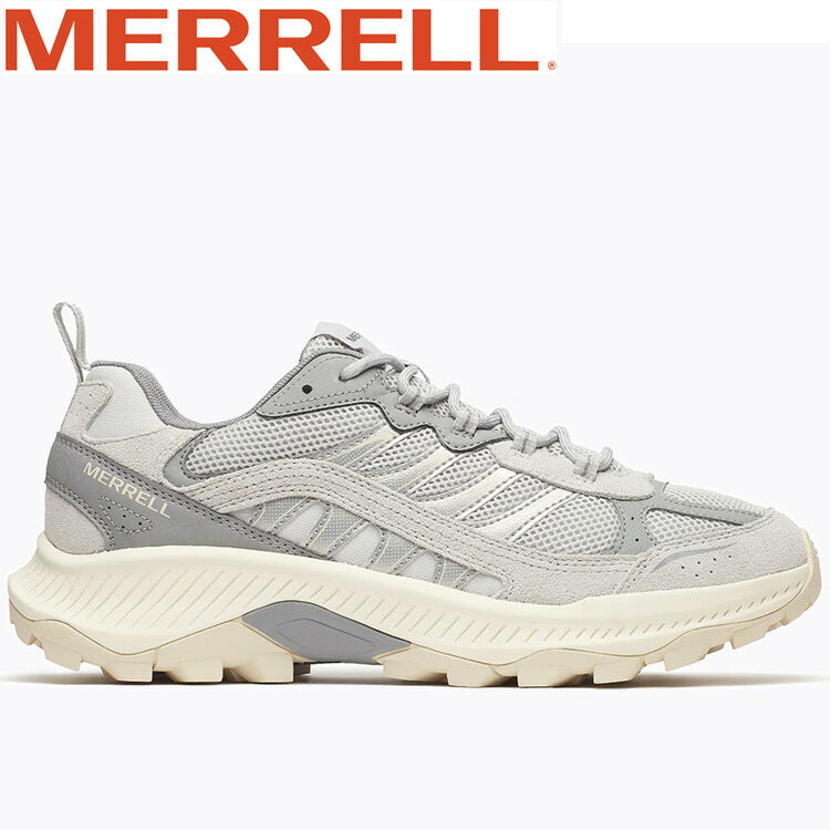 Speed Strike 2 WPを再解釈し、ライフスタイル向けに開発された製品。メタリックなサイドパーツが目を引くスニーカーライクなデザインは、1TRLを手掛けつメレルのURBAN PATHチームが開発を担当【アッパー】天然皮革、合成皮革...