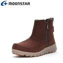 ムーンスター MF WPL04 ヌバックブラウン 13662833 レディース ウィンター スニーカー ブーツ