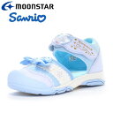 ムーンスター SA C036 サックス 12186349 サンリオ シナモロール 子供靴 キッズ サンダル(4)