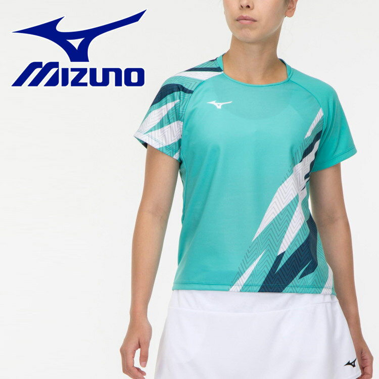 メール便配送 ミズノ テニス/ソフトテニス ゲームシャツ(ラケットスポーツ) 62JA220213 レディース