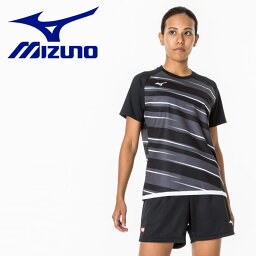 メール便配送 ミズノ MIZUNO ゲームシャツ(丸首)(卓球) 82JAA21409 レディース