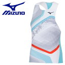 メール便配送 ミズノ MIZUNO MTCドライエアロフローレーシングシャツ(陸上競技) U2MAA00201 メンズ