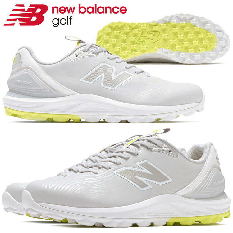 【先着順!!お買い物マラソンMAX3,000円OFFクーポン発行中!!有効期間:3/20(金)20:00〜3/26日(木)01:59迄】ニューバランスゴルフ フレッシュフォーム X2500 v5 SL スパイクレス メンズ ゴルフシューズ UG2500LB 日本正規品 2026モデル