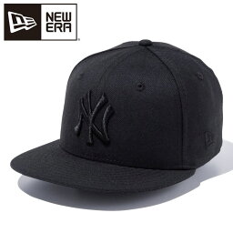 ニューエラ Youth 9FIFTY ニューヨーク・ヤンキース ブラック × ブラック 13565786 ジュニア