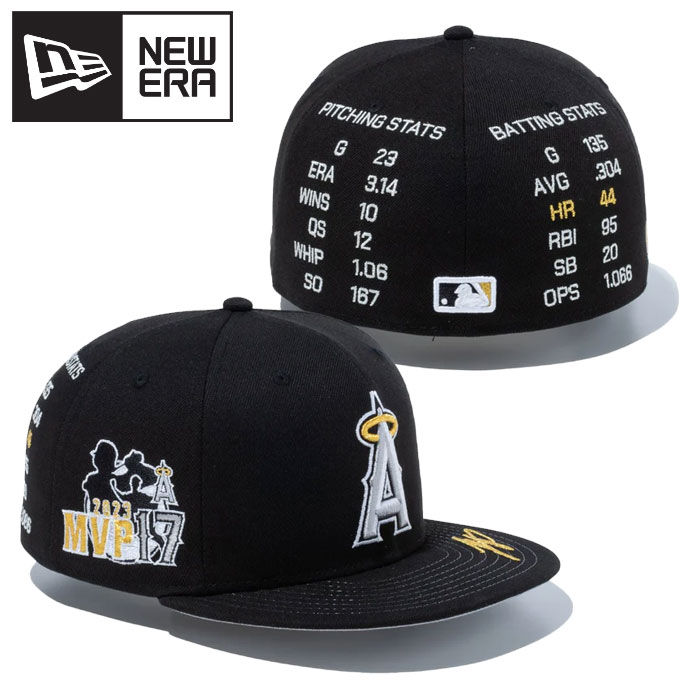 【数量限定】 ニューエラ キャップ 59FIFTY 大谷翔平 アメリカンリーグ MVP & ホームラン王 ロサンゼルス・エンゼルス HRパッチ 14339796
