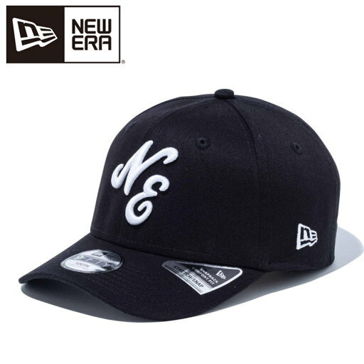 ニューエラ Youth 9FIFTY ストレッチスナップ クラシックロゴ ブラック × ホワイト 14524521 ジュニア ニューエラ Youth 9FIFTY ストレッチスナップ クラシックロゴ ブラック × ホワイト 14524521 ジュニア