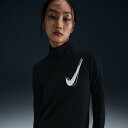 ナイキ ウィメンズ スウッシュ ハイブリッド ハーフジップ MID L/S トップ HJ2226-010 レディース