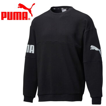 プーマ PUMA POWER オーバーサイズ クルースウェット 671879-01 メンズ