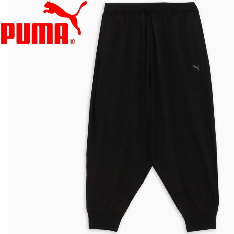 Pants - 【お買い物マラソンMAX3,500円OFFクーポン発行中!!有効期間：5/9(土)20:00〜5/16(土)01:59迄】クリアランス 返品不可 プーマ STUDIO リラックス ニットパンツ 527016-01 レディース