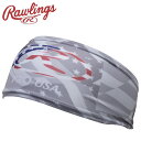 メール便配送 ローリングス Rawlings USカモ ヘッドバンド EAC15S02-GRY(4)