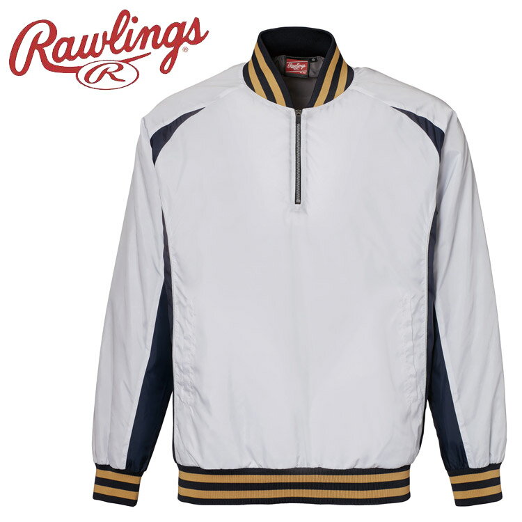 ローリングス VジャンLS 長袖ジャケット ATP14SV1-W 野球