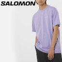 クリアランスセール 返品不可 メール便配送 サロモン SALOMON LOGO RX TEE LC2527700 メンズ