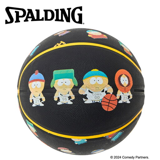 スポルディング BASKETBALL サウスパーク カウズ ラバー 5号球 85-144J スポルディング BASKETBALL サウスパーク カウズ ラバー 5号球 85-144J