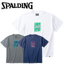 メール便配送 スポルディング BASKETBALL Tシャツ ボール オンザコート SMT24116