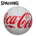 スポルディング SPALDING コカ・コーラ タイプホワイト コンポジット バスケット ボール SZ7 78-063Y(4)