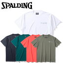 メール便配送 スポルディング BASKETBALL Tシャツ ホログラム ワードマーク SMT25017