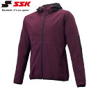 エスエスケイ 野球 長袖フルZIP ボンディングパーカー BWP2001-2290 メンズ レディース