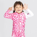 メール便配送 ナイキ フットマーク トドラーガールズジップ付きラッシュガード 1991118-003 ジュニア 返品不可