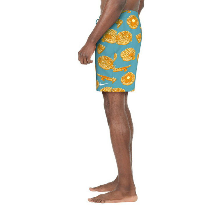 メール便配送 ナイキ フットマーク シーズンプリントストレッチ7ボレーショーツ NESSF552-N463 メンズ レディース 返品不可