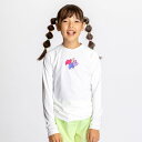 メール便配送 ナイキ フットマーク バブルNIKEグラフィック長袖ハイドロガード NESSF744-N100 ジュニア 返品不可
