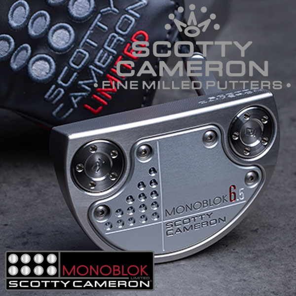 数量限定品 タイトリスト スコッティキャメロン モノブロック パター SCOTTY CAMERON MONOBLOK 6.5 USAモデル