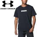 メール便配送 クリアランスセール アンダーアーマー UAヘビーウェイトコットン バック グラフィック ショートスリーブTシャツ 1384800-001 メンズ
