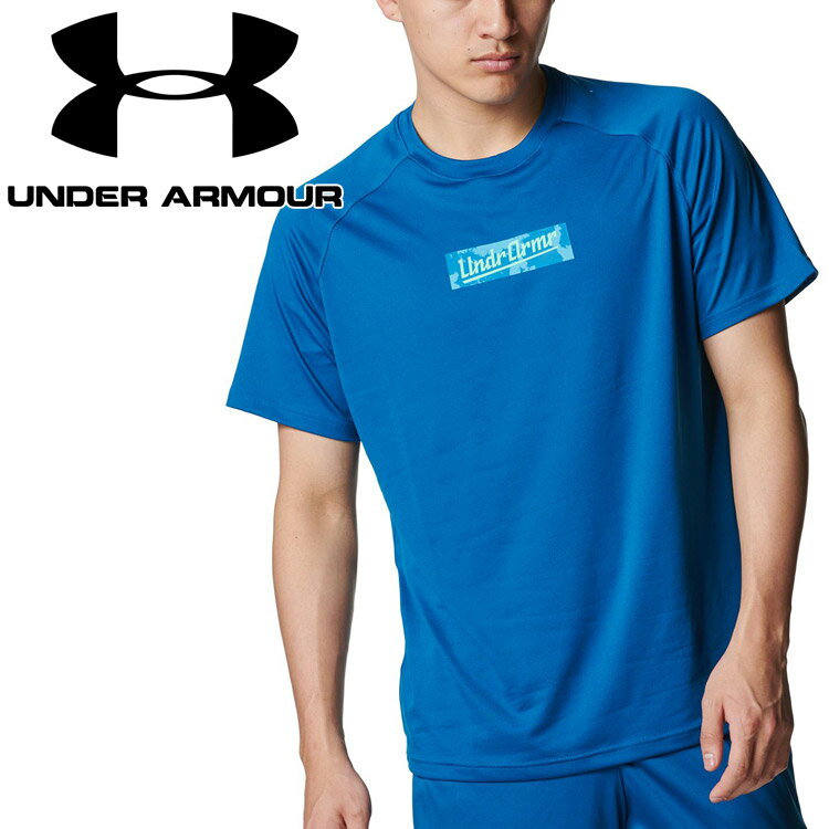 メール便配送 アンダーアーマー UAテック グラフィック ショートスリーブ Tシャツ 6001301-426 メンズ