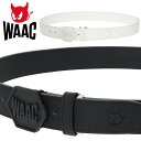 WAAC ワック ロゴバックルベルト メンズ 072252880 2025モデル 日本正規品
