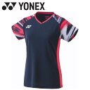 メール便配送 ヨネックス Yonex ウィメンズゲームシャツ 20778-019 テニス バドミントン ウェア レディース(4)