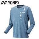 メール便配送 ヨネックス Yonex ユニロングスリーブTシャツ 16807-590 メンズ レディース ウェア