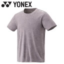 メール便配送 ヨネックス Yonex ユニドライTシャツ フィットスタイル 16808-010 メンズ レディース ウェア