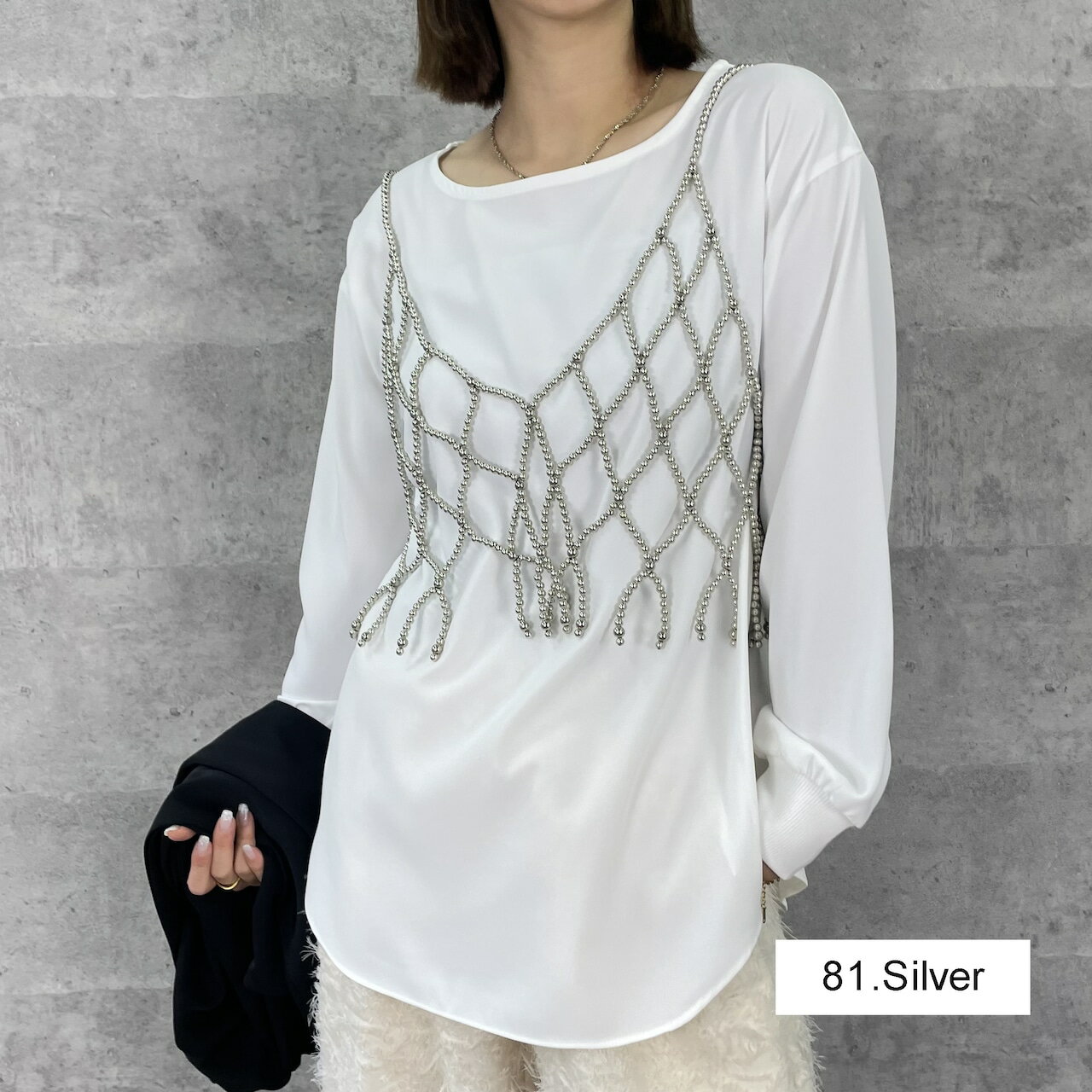 【予約】Anna Kerry アンナケリー ビーズビスチェ 80252001【4月中旬より順次発送】のサムネイル