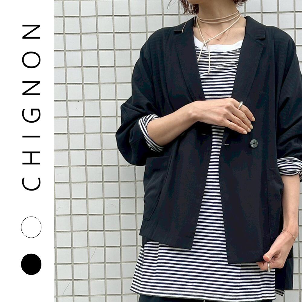 楽天市場】chignon(コート・ジャケット|レディース 楽天市場】chignon(コート・ジャケット|レディース