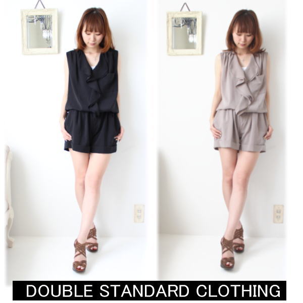 【セール】【SALE】 70％OFF ダブルスタンダード ダブスタ ダブルスタンダードクロージング オールインワン DOUBLE STANDARD CLOTHING フリルコンビネゾン 【送料無料】 レディース 通販 楽天カード分割