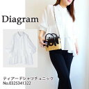0325341322,Diagram,ダイアグラムティアードシャツチュニック,GRACE CONTINENTAL,送料無料,インスタ,25AW