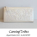 0421187509,Carvingtribes,Zipped Wallet,カービングトライブス,グレースコンチネンタル,送料無料,財布,長財布,レザー小物,インスタ