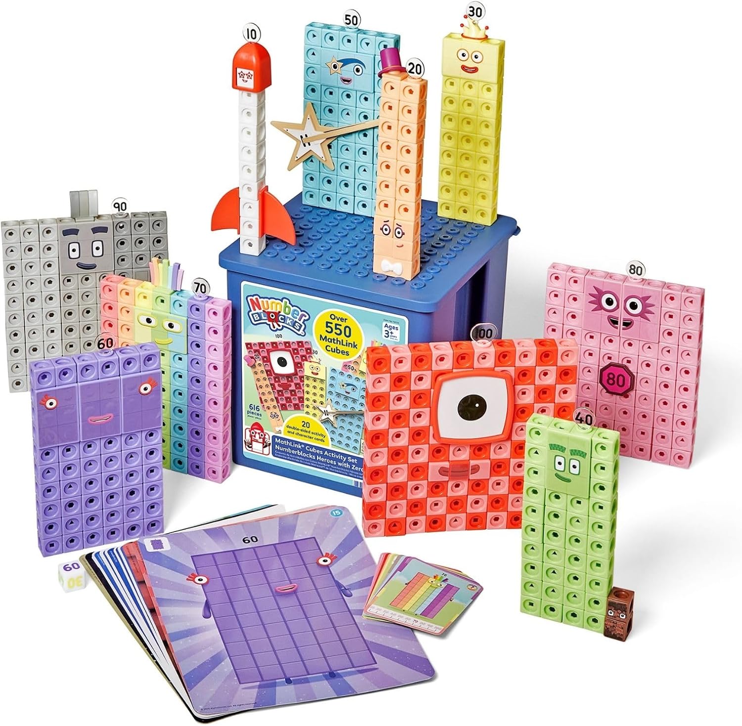 楽天市場】learning resources mathlink cubes numberblocksの通販