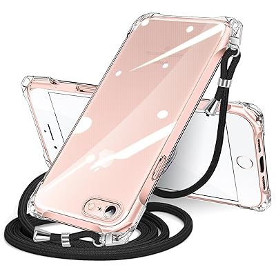 iPhone SE 第3/2世代 7 8 用 ケース クリア ショルダー iphonese 7 8 用 スマホケース アイフォン7 8 se2 se3 カバー 肩掛け 斜めかけ 縄掛けケース 透明 TPU 薄型 軽量 耐衝撃 紐付き 斜めがけ 織りス iPhone SE 第3/2世代 7 8 用 ケース クリア ショルダー iphonese 7 8 用 スマホケース アイフォン7 8 se2 se3 カバー 肩掛け 斜めかけ 縄掛けケース 透明 TPU 薄型 軽量 耐衝撃 紐付き 斜めがけ 織りス