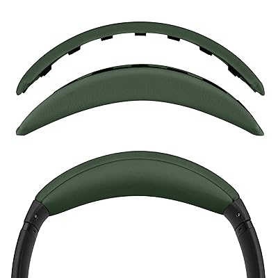 Geekria ヘッドバンド 互換性 ヘッドホンヘッドバンドプロテインレザーパッド ボーズ Bose QuietComfort 35 ii Gaming, QC35II/ QC35/ QC45/ QCSE 対応 交換用 (緑)