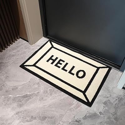 Sea Team 玄関マット ラグ ドアマット 滑り止め カーペット 泥落 屋内 屋外 フロアマット 床マット エ..