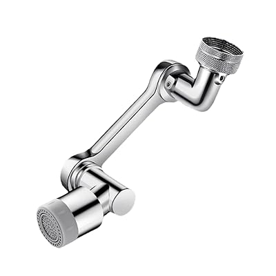 TVETE 1440 °回転式の蛇口シャワーヘッド 2段階モード首振りキッチン蛇口シャワ 取り付け道具付き 伸びる節水蛇口 泡沫器 水漏れの防止 キッチン 洗面所 浴室 トイレにも適用可能 取付簡単