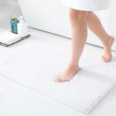 Buganda バスマット 足ふきマット お風呂マット 速乾 吸水 丸洗い マイクロファイバー 高密度 滑り止め..