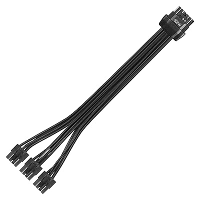 CERRXIAN ATX3.0 12VHPWR - 3x 8ピン電源ケーブル PCI-e 5.0 12VHPWR ATX3.0 600W 16ピンオス-3x8ピン（6+2）オスケーブル グラフィックカード用 GPU 12+4ピン RTX 3090Ti