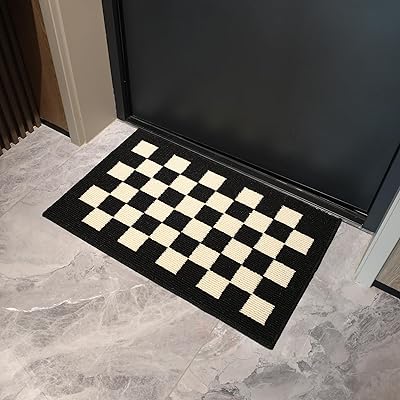 Sea Team 玄関マット ラグ ドアマット 滑り止め カーペット 泥落 屋内 屋外 フロアマット 床マット エ..