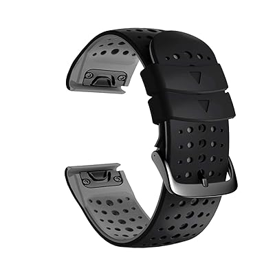 Ahayo QuickFit 22mm 替えバンド for GARMIN(ガーミン) Instinct 2 バンド 留め金具の多空気穴通気性 シリコン スポーツ バンド アップ対応GARMIN(ガーミン) Fenix 7/ EPIX 2 / Feni Ahayo QuickFit 22mm 替えバンド for GARMIN(ガーミン) Instinct 2 バンド 留め金具の多空気穴通気性 シリコン スポーツ バンド アップ対応GARMIN(ガーミン) Fenix 7/ EPIX 2 / Feni