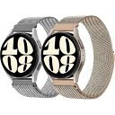 2枚 ラグ幅20MMのみ コンパチブル Galaxy Watch 7/6/5/4 40mm 44mm バンド/galaxyウォッチ 6 Classic 43mm...
