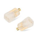 cooyin 0.78mm (リケーブル側) to mmcx (イヤホン側) アダプタ 千住銀入り錫はんだ 2U