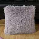 YunJeude クッションカバー 43x43cm 2枚セット おしゃれ 北欧 可愛い フェイクファー ふわふわ もふもふ 柔らかい もこもこ 暖かい カラフル...