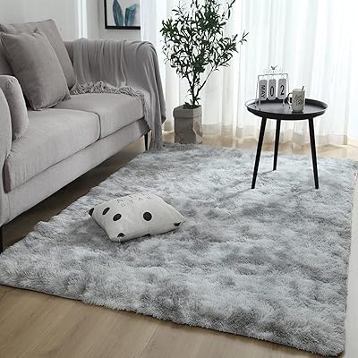 カーペット SpyFlyLie 洗えるラグ 北欧 長方形 ラグマット極厚毛足約4.0cm 絨毯 防ダニ 滑り止め付 抗菌 防臭 ふわふわ 秋冬 冷房 床暖房対応 8枚滑り止めシート付き